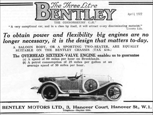 Bentley 3 Litre